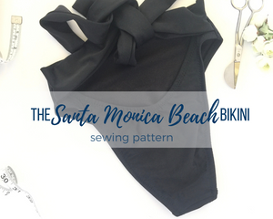The Santa Monica Beach Bikini Bottom Pattern