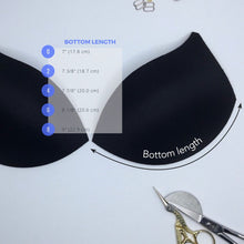 Load image into Gallery viewer, Molded Push-up Bra Cups

