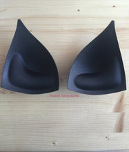 Load image into Gallery viewer, 10 Pack: SLIGHTLY FLAWED - SOFT Molded Bra Cups, Tall Triangle Push Up
