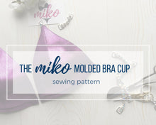Load image into Gallery viewer, ADVANCED MIKO Molded Bra Cup Sewing Pattern sizes A through F (DDD)
