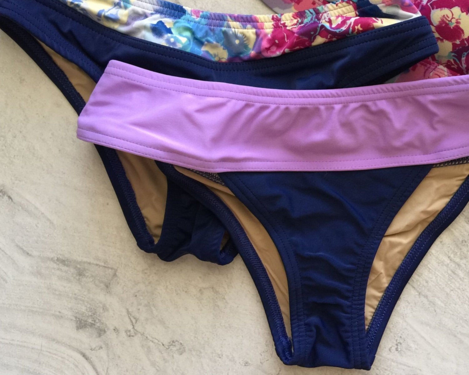Women's Cheeky Cut Bikini Bottoms Sewing Pattern, Ladies